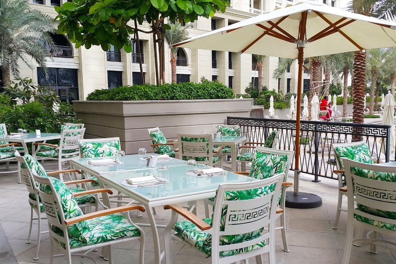 Palazzo Versace Dubai Ngoại thất bức ảnh The Terrace